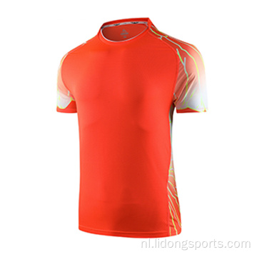 Groothandel tennishirt Polyester trainingskleding